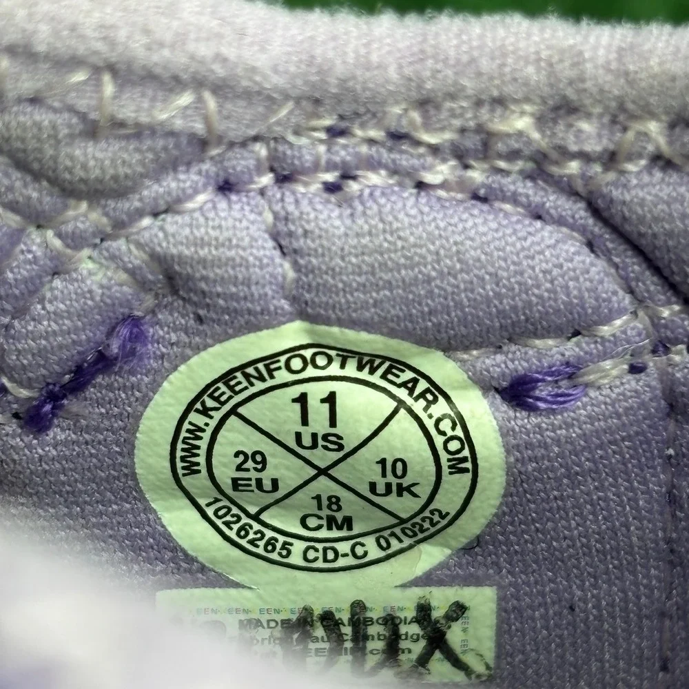 KEEN Newport H2 Waterproof Washable Gorpcore Sandals Tilandsia Purple Kids Sz 11